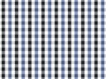 Black and Blue Tablecloth Seamless Gingham Pattern. Two Color Design Royalty Free Stock Photo