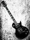 Black Blues Guitar Grunge