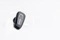 Black bluetooth isolated on a white background.Copy space Royalty Free Stock Photo