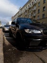 Black BMW SUV Royalty Free Stock Photo