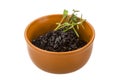Black boiled rice Royalty Free Stock Photo
