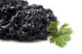 Black Boiled Rice Royalty Free Stock Photo