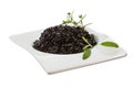Black boiled rice Royalty Free Stock Photo