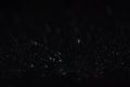 Black bokeh blur dark background. Royalty Free Stock Photo