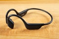 black bone conduction headset