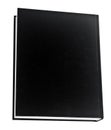 Black book in row Royalty Free Stock Photo