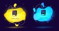 Black Books about programming icon isolated on black background. Programming language concept. PHP, CSS, XML, HTML Royalty Free Stock Photo