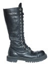 Black boot. Royalty Free Stock Photo