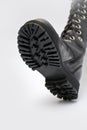 Black boot Royalty Free Stock Photo