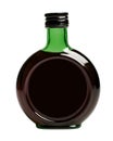 Black bottle with balsam