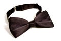 A black bow tie