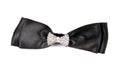 Black Bow Tie Isolated on White