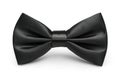 Black Bow Tie Royalty Free Stock Photo
