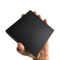 Black box isolated Royalty Free Stock Photo