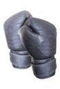 Black boxing glove Royalty Free Stock Photo