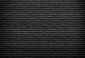 black brick wall. Abstract Black brick wall texture for pattern background. Rough black brick wall texture background. Generative