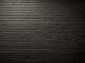 a black brick wall background Royalty Free Stock Photo