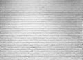 Black and white brick wall background, texture, horizontal, Create a light dark Royalty Free Stock Photo