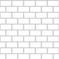 Black brick wall seamless pattern. Simple building Royalty Free Stock Photo