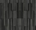 Black bricks slate texture background, slate stone wall texture Royalty Free Stock Photo