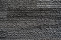 Black bricks slate texture background, slate stone wall texture