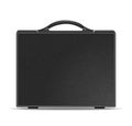 Black briefcase.