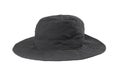 Black brim hat isolated on white background with clipping path Royalty Free Stock Photo