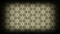 Black and Brown Vintage Decorative Floral Ornament Background Pattern Design Template Beautiful elegant Illustration Royalty Free Stock Photo