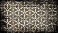 Black and Brown Vintage Grunge Decorative Floral Wallpaper Pattern Image Royalty Free Stock Photo