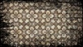 Black and Brown Vintage Grunge Floral Ornament Pattern Background Image Royalty Free Stock Photo