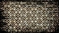 Black and Brown Vintage Grunge Floral Pattern Background Royalty Free Stock Photo