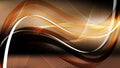 Black and Brown Wave Lines Background