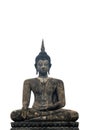 Black Buddha image Royalty Free Stock Photo