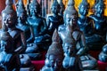 Black Buddha statue in Phra Nang Din temple