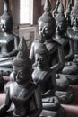 Black Buddha statue in Phra Nang Din temple