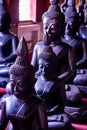 Black Buddha statue in Phra Nang Din temple