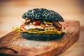 Black burger