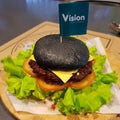 black burger