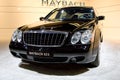 Black bussines car Maybach 62S