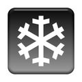 Black Button: Aircon or Snowflake