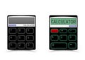 Black calculator icon