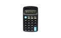 Black Calculator on White Background