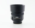 Black camera lens isolated on white blackground Royalty Free Stock Photo