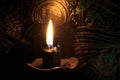 Black candle Magic Ritual