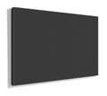 Black Canvas Wraps template for presentation layouts and design. 3D rendering