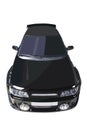 Black Car Royalty Free Stock Photo