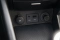 Car panel with aux, usb connectors, 12V socket and cork