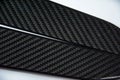 Black carbon fiber composite raw material Royalty Free Stock Photo