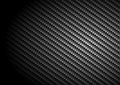 Black carbon kevlar fiber background and texture with lighting