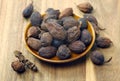 Black cardamom Royalty Free Stock Photo